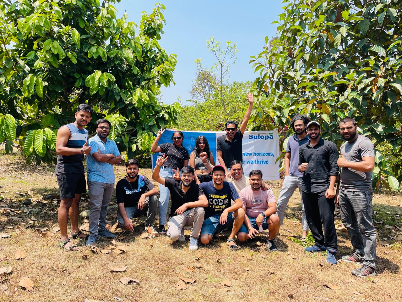 Sulopa team outdoors